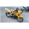 Image 4 : *TOW* *R* 2000 HONDA CBR600 MOTORCYCLE, YELLOW, VIN JH2PC3527YM100920,