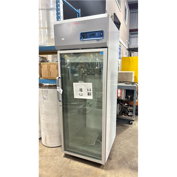 THERMO SCIENTIFIC ( TSX2305GA ) LOCKABLE SINGLE DOOR GLASS FRONT MOBILE LABORATORY FREEZER
