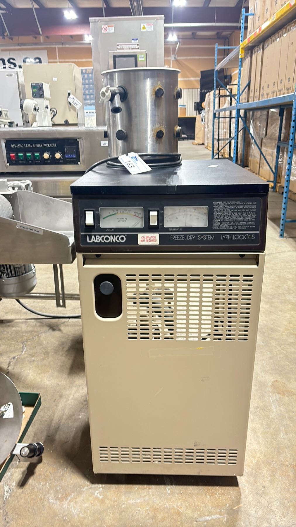 LABCONCO LYPH LOCK 4.5 COMMERCIAL LABORATORY FREEZE DRY SYSTEM - Able ...