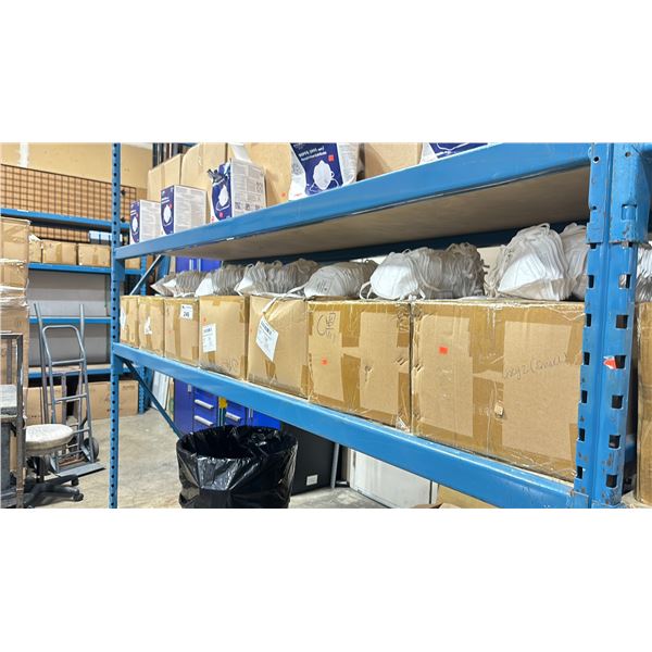 7 BOXES OF ETERNITY PARTIAL FINISH N95 STYLE PARTICULATE MASKS