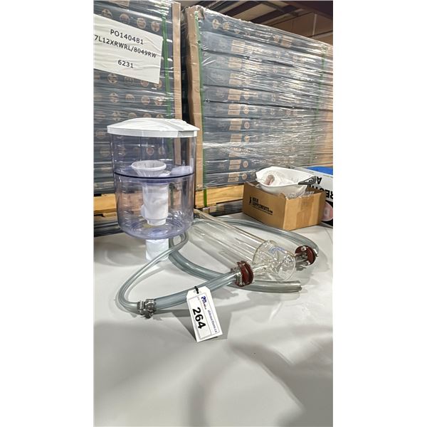 KGW ISOTHERM COMMERCIAL LABORATORY GLASSWARE FILTER SYSTEM & GREENWAY PARTS