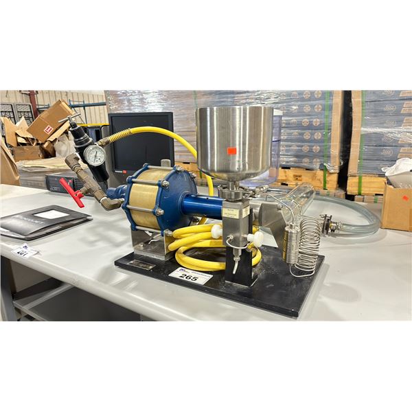 MICROFLUIDICS CORPORATION 110 S COMMERCIAL LABORATORY MICROFLUIDIZER WITH HOSES