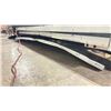 Image 2 : INTERNATIONAL VAULT & CO STAINLESS STEEL SECURITY DOOR ( 88"H X 54.5"W ) * ONE PANEL IS DENTED *