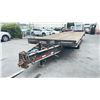 Image 1 : *R* 1992 TRAIL KING FLAT DECK TRAILER HEAVY, BLACK, VIN 2BGB08305NM081851,