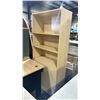 Image 2 : MAPLE TOP U SHAPED 2 DRAWER DESK ( 85"W X 42"D X 29.5"H ), MAPLE TOP RECTANGLE 2 DRAWER DESK