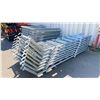 Image 1 : 8 SCAFFOLD DEPOT 8' GALVANIZED STEEL SCAFFOLDING STAIR RISERS WITH DUAL HANDRAILS