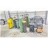 Image 1 : *O/S* MOTOMASTER AND SCHWMACHER BATTERY CHARGERS, BE FAN AND ASSORTMENT OF TANKS AND CARTS