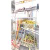 Image 3 : *O/S* METAL SAWHORSES, WHEEL DOLLIES, SHOVELS, METRO RACK SHELVES AND MUCH MORE