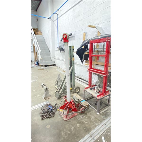 Frame Pulling Basics *O/S* FRAME PULLING MACHINE WITH ACCESSORIES INCLUDING 15 TRACKS ...