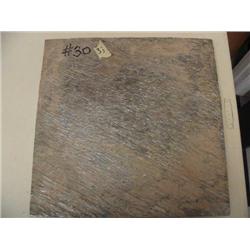 #30-Crate of tile - Slate - Desert gold - 16x16 - 213 square feet - approx. retail value $783.84 (12