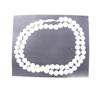 Image 1 : Cultured Pearl Necklace w/ 14K white gold clasp- pearls are spherical, 5.00 mm - 5.50 mm, fine luste