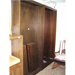Lot of: 2 bookcases with 6 shelves (130)