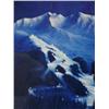 Image 3 : CHOICE on 6: 2 pieces- "Night Skiing at Mt. Alyeska" signed and numbered 154 of 750 done in 1986 by 