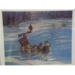 CHOICE on 6: signed and numbered print by Scott McDaniel 196 of 950- 22 x 27-1/2 (23)