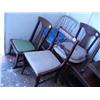 Image 1 : Lot: 3 chairs and 1 rocking chair (130)