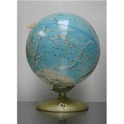 Lot of: world globe, collection of pictures, reproduction historical documents, early Alaskan  railr