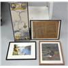 Image 3 : Lot of: world globe, collection of pictures, reproduction historical documents, early Alaskan  railr