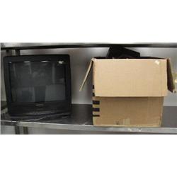 Lot of: complete stereo DVD, CD complete unit with television (130)