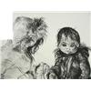 Image 3 : CHOICE on 6: 2 pieces- signed Doug Lindstrand print 16 x 12; print done by Higgins in 1973- 20 x 16 