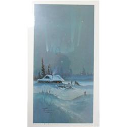 CHOICE on 6: 2 pieces- Scott McDaniel print done 1984- 20 x 10; signed and numbered print by Annette