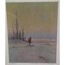 CHOICE on 6: Scott McDaniels called "Winter Hunter" 318 of 951 - 20 x 16 (23)