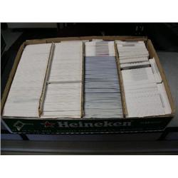 CHOICE on 4 boxes of approx. 1,000 hockey cards (700)