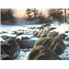 Image 3 : CHOICE on 6: signed and numbered print by Rick Kelley done in 1990 called "Wolf Creek" 343 of 1250- 
