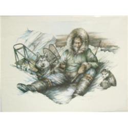 CHOICE on 6: signed and numbered Doug Lindstrand 722 of 950- image size 20 x 26 (23)