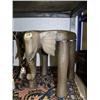 Image 3 : Lot of 2: wooden stools - giraffe, elephant with detachable legs and heads (4)