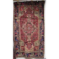 Persian carpet #40469- approx. 9'1"x4'10"