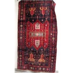 Persian carpet #40822- Hamadan, 9.2' x 4.7', estimated retail cost $2,629 (8888)