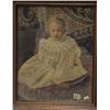 Image 1 : Framed Helen Beulah, New Durham Summer 1900? Portrait of baby 19.5"x15.5"(130)