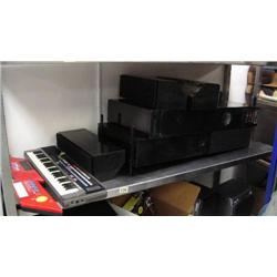 Lot of: Casio key board, Tyco keyboard, set of very nice speakers made by NHT - expensive (130)