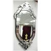 Image 1 : Etched and beveled Venetian style mirror (4)