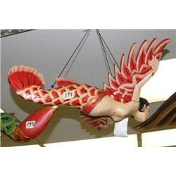 Wooden flying mermaid (4)