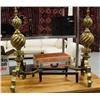 Image 1 : Lot of 2 Fire place andirons (138)