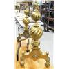 Image 3 : Lot of 2 Fire place andirons (138)