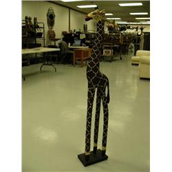 Wood Giraffe 48" (4)