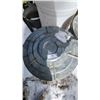Image 3 : Metal trash can w/ lid