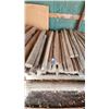 Image 1 : Large pile of round fence post stakes