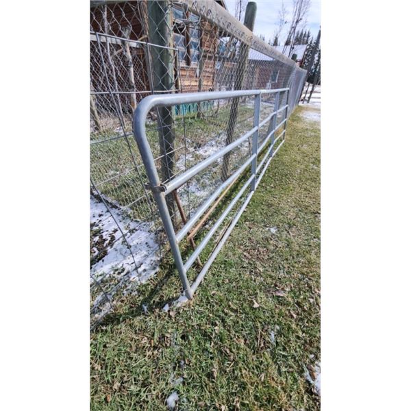 Metal gate 15'7 w x 50 h