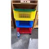 Image 1 : Plastic rolling organizer