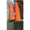 Image 1 : 2 rolls of snow fence