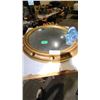 Image 2 : Antique Framed round mirror 23" diameter