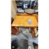Image 2 : Wood end table 28x17x31h