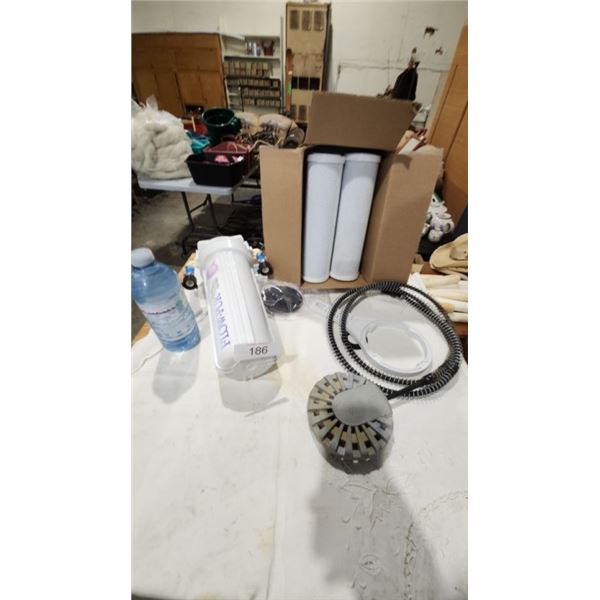 Water filter cannister w/ filters