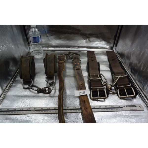 Antique horse leg  restraints