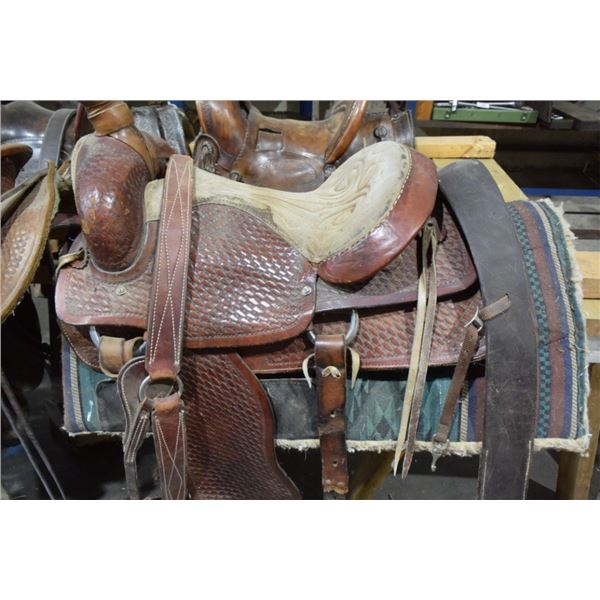 Roping Saddle