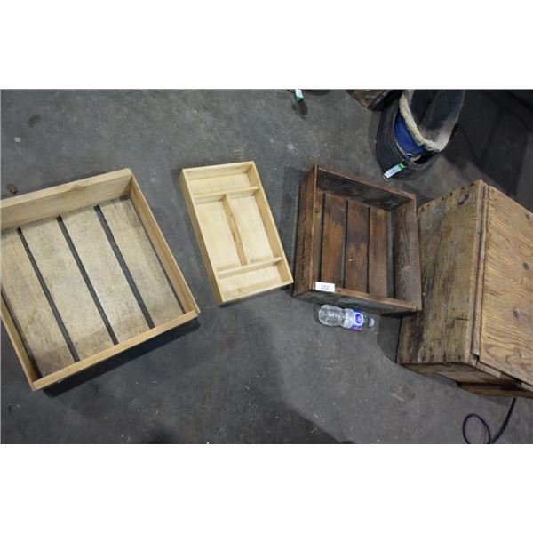 Wood crates