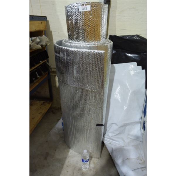 Auminum bubble wrap insulation